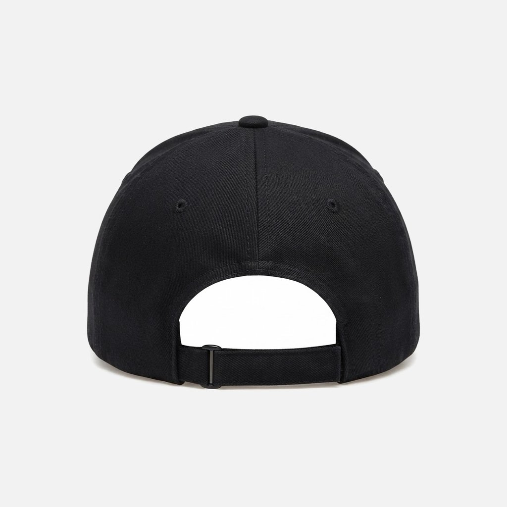 Classic Golf Cap, Black, Rear view