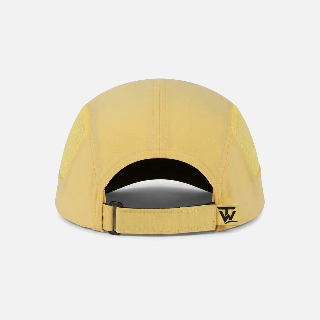 Soft-Brim Packable Performance Cap, Yellow, Rear view