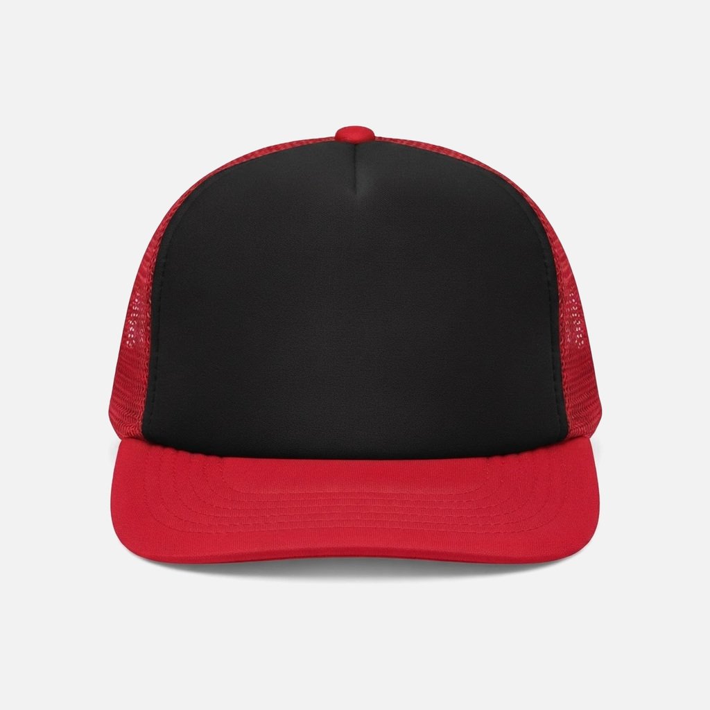 Flat-Brim Foam Trucker Cap product photo