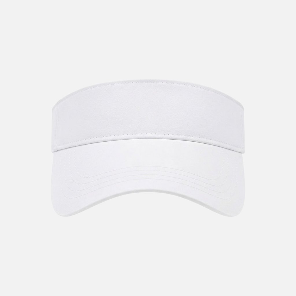 Performance Sports Visor, White, Front view