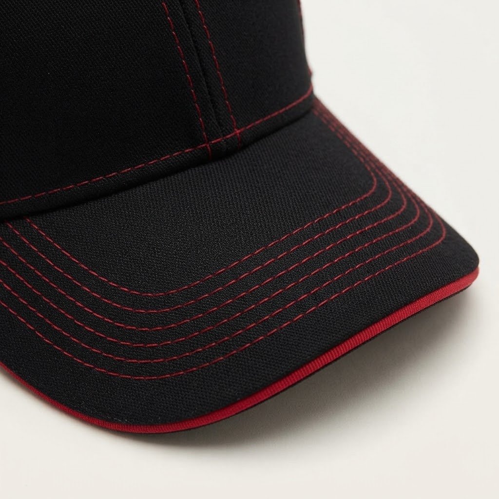 Real sandwich visor edge detail